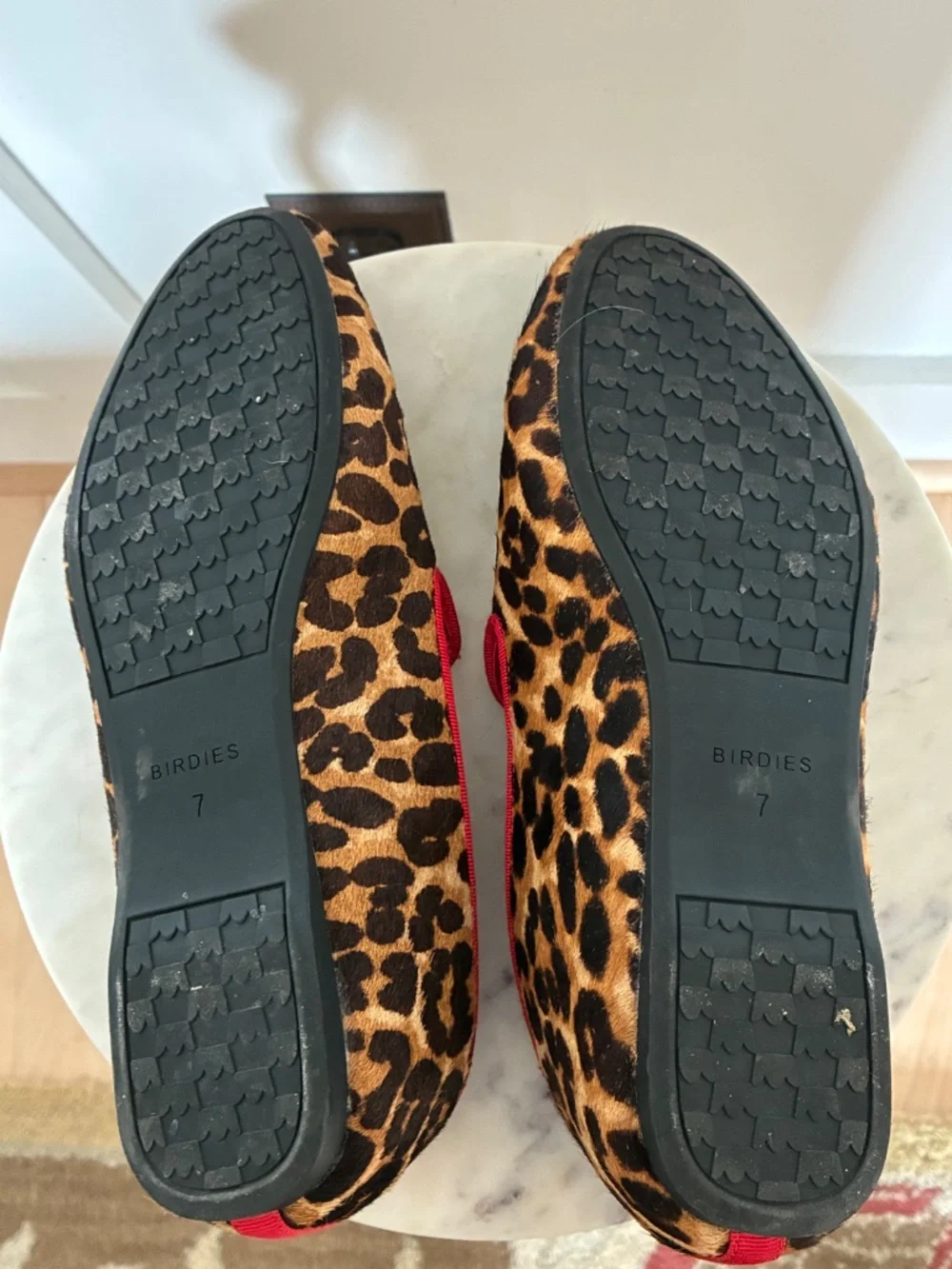 Birdies leopard print Starling flats